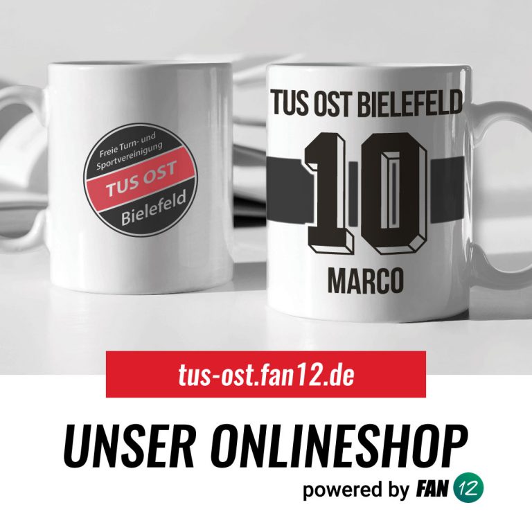 TuS Ost-Produkte – neuer Fan-Shop – TuS Ost Bielefeld